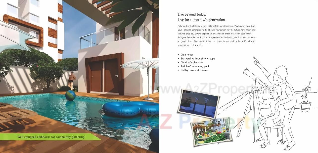 3D Elevation of real estate project Sigma Centuria located at Fursungi, Pune, Maharashtra