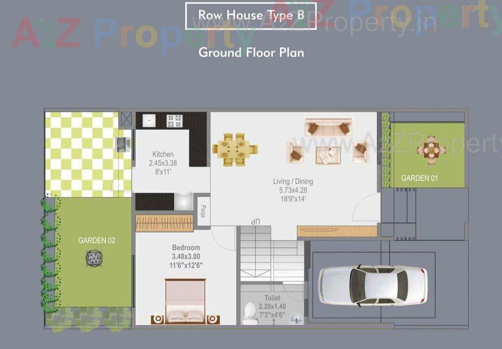 0027 of real estate project Signature located at Kharabwadi-ct, Pune, Maharashtra