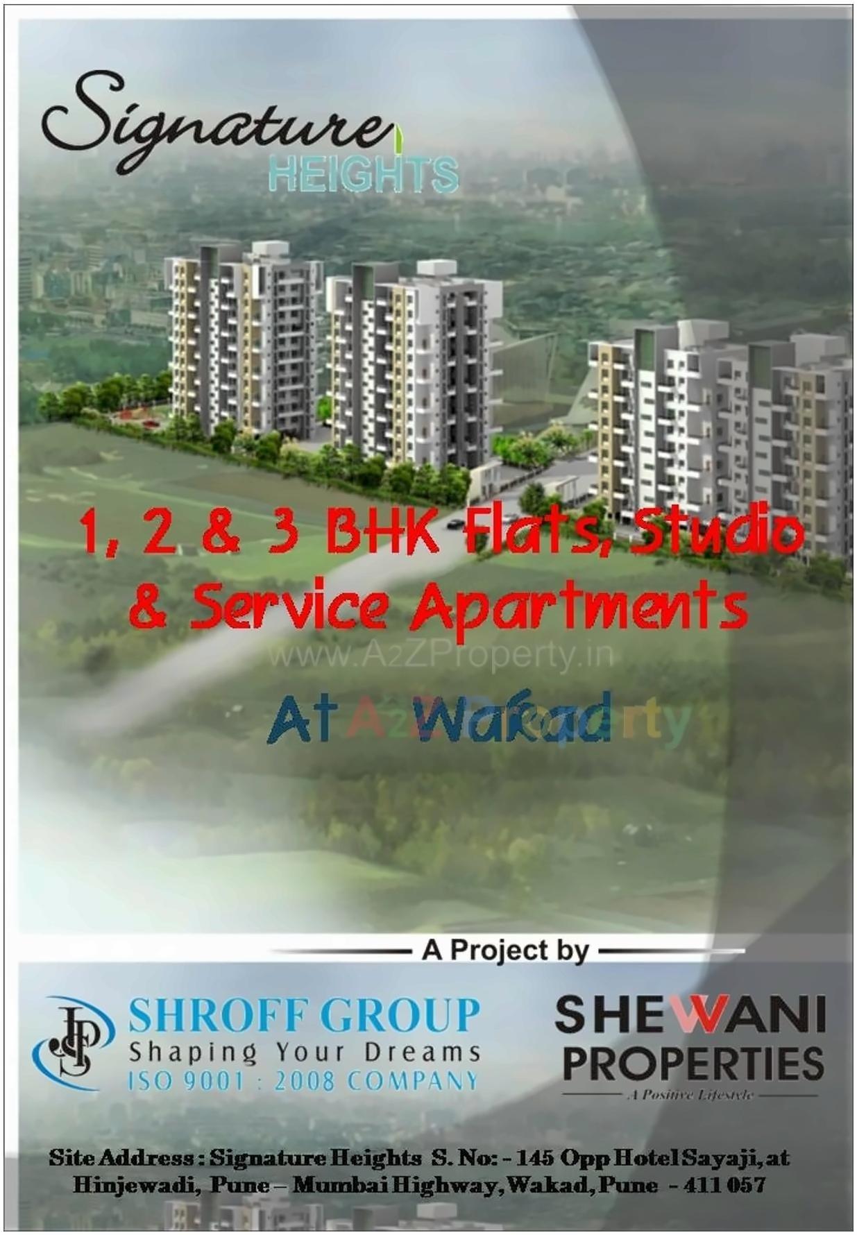  of real estate project Signature Heights located at Wakad, Pune, Maharashtra