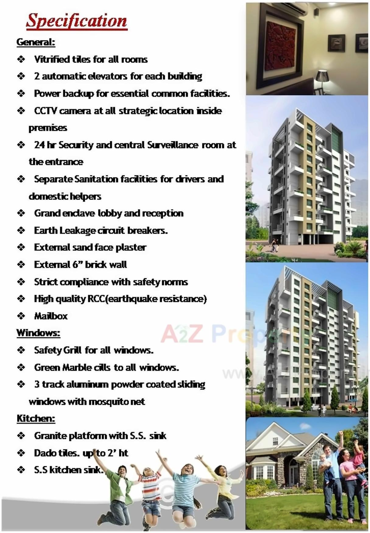  of real estate project Signature Heights located at Wakad, Pune, Maharashtra