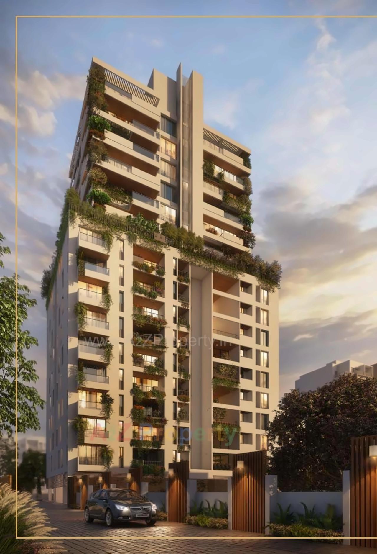 3D Elevation of real estate project Signature Tower located at Pune-m-corp, Pune, Maharashtra