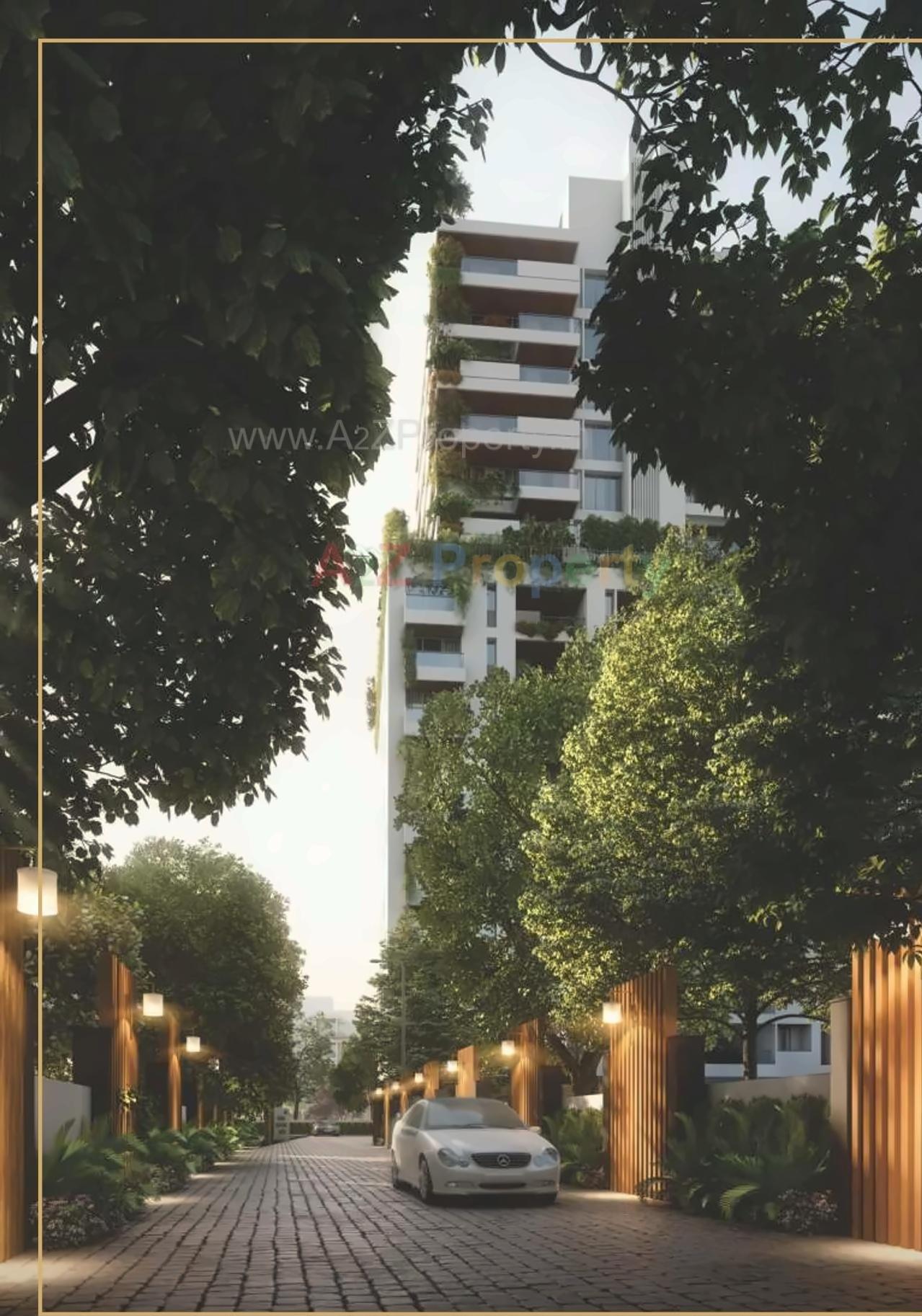 3D Elevation of real estate project Signature Tower located at Pune-m-corp, Pune, Maharashtra