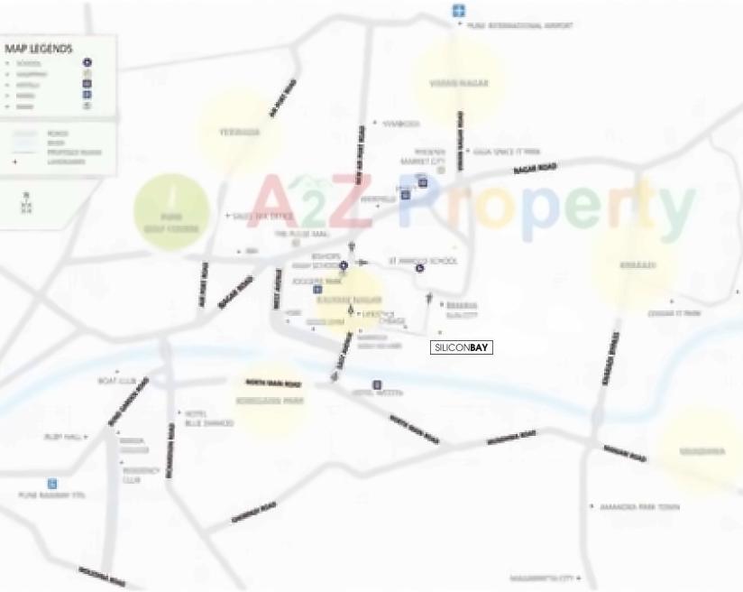 of real estate project Silicon Bay located at Vadgaonsheri, Pune, Maharashtra