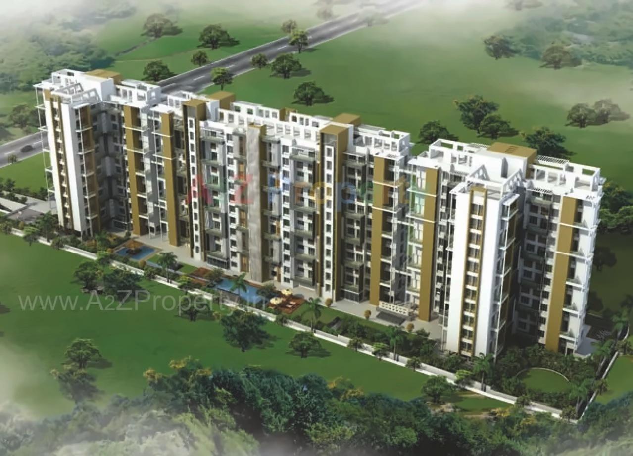 3D Elevation of real estate project Silicon Bay located at Vadgaonsheri, Pune, Maharashtra