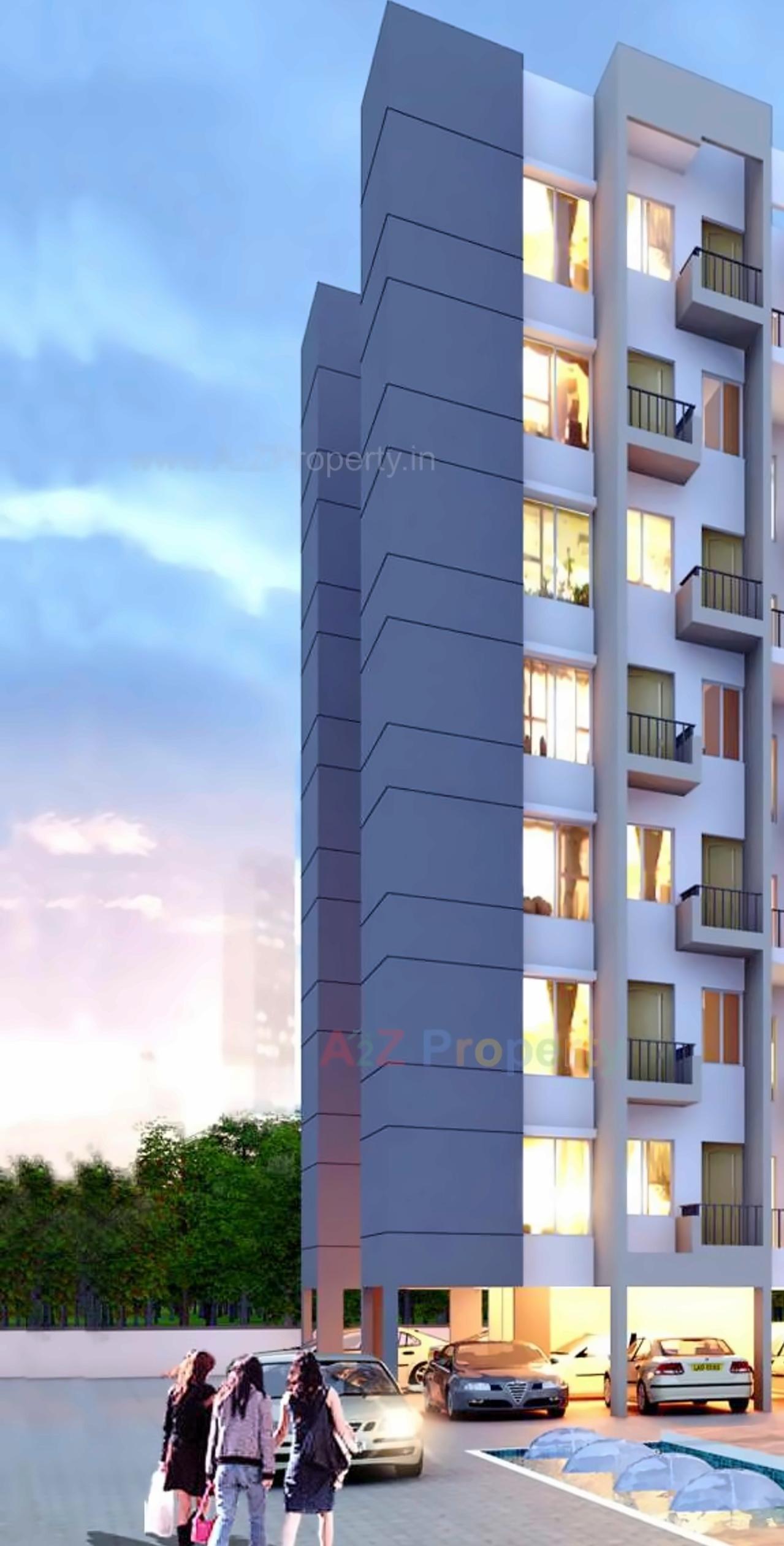 3D Elevation of real estate project Silver Arch located at Talegaon-dabhade-m-cl, Pune, Maharashtra