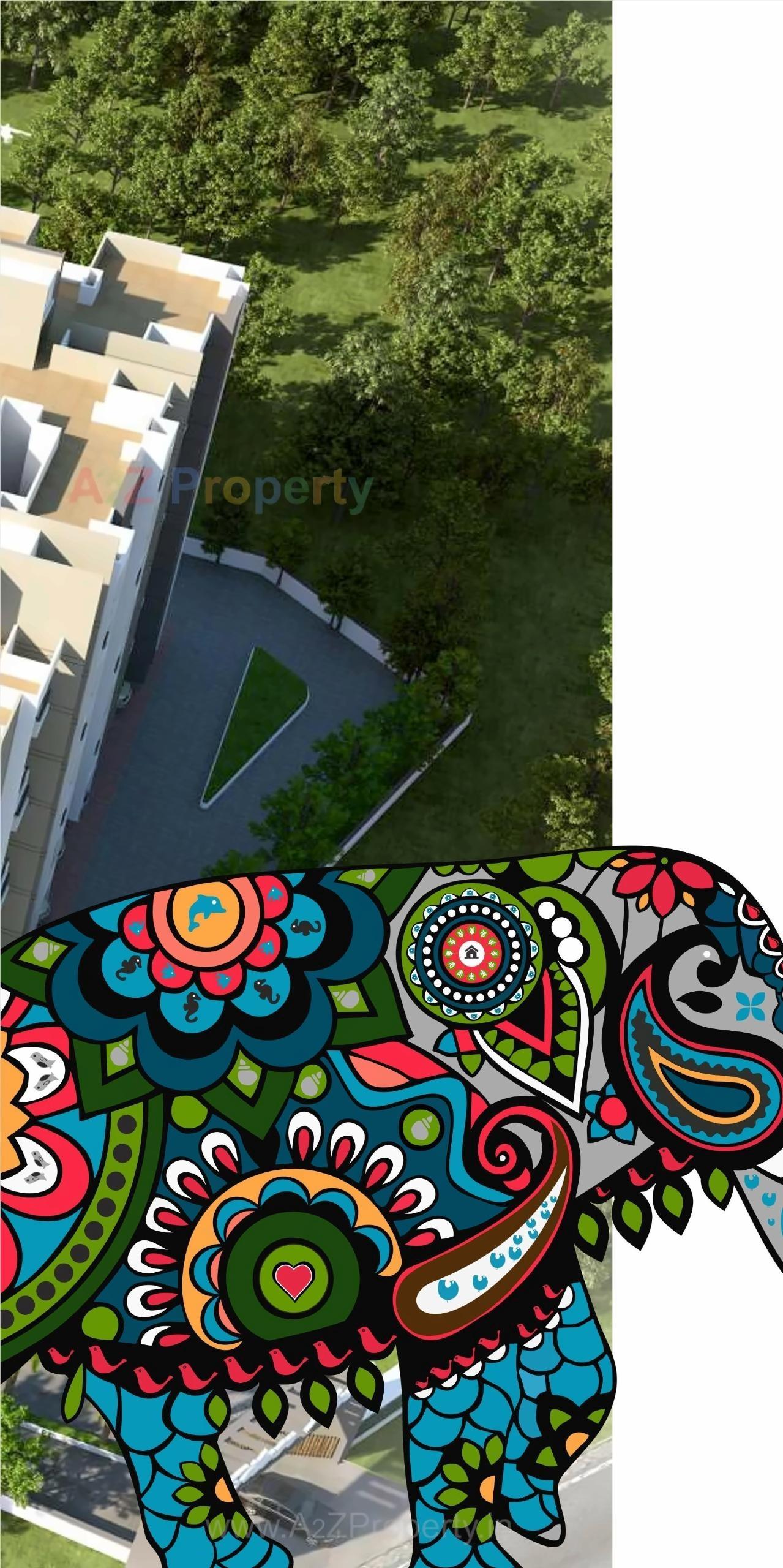 3D Elevation of real estate project Silver Arch located at Talegaon-dabhade-m-cl, Pune, Maharashtra