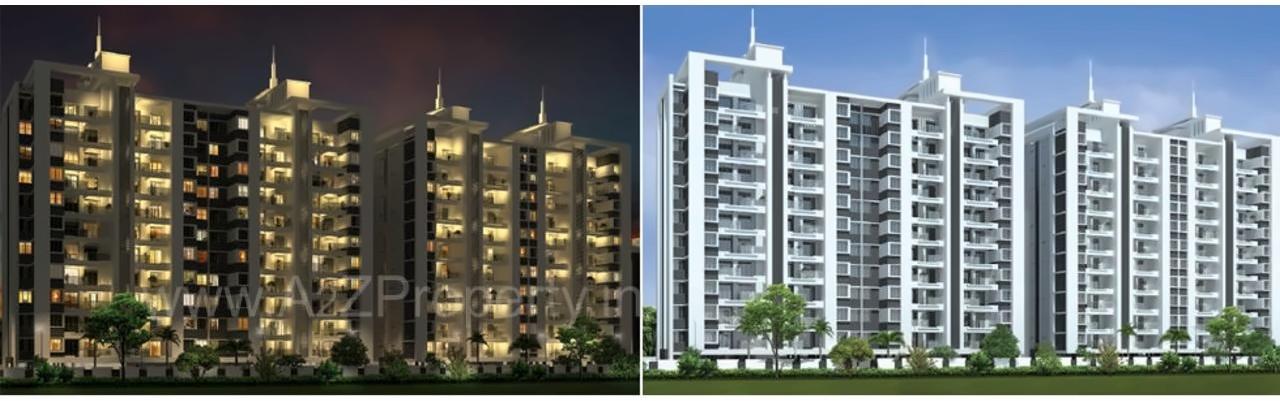 3D Elevation of real estate project Silver City A located at Pimpri-chinchawad-m-corp, Pune, Maharashtra