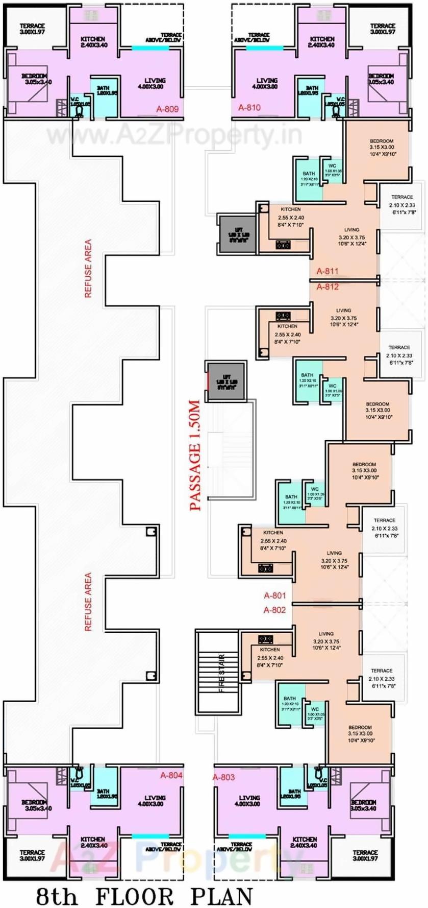 Layout of real estate project Silver Karishma located at Pimpri-chinchawad-m-corp, Pune, Maharashtra