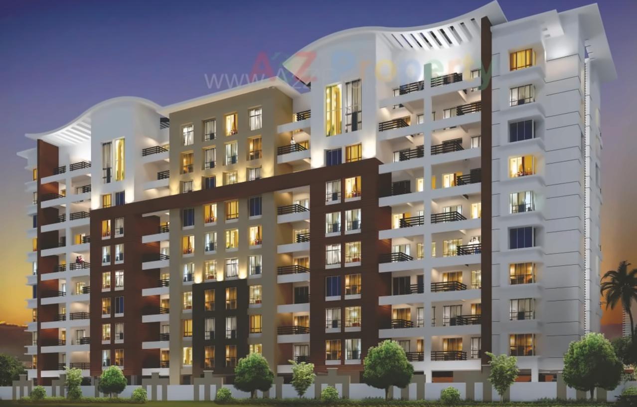 3D Elevation of real estate project Silver Mist C, located at Lohgaon, Pune, Maharashtra