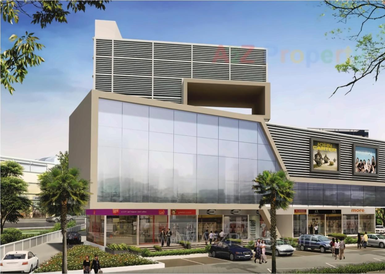 3D Elevation of real estate project Silver Stone located at Ouatade-handewadi, Pune, Maharashtra