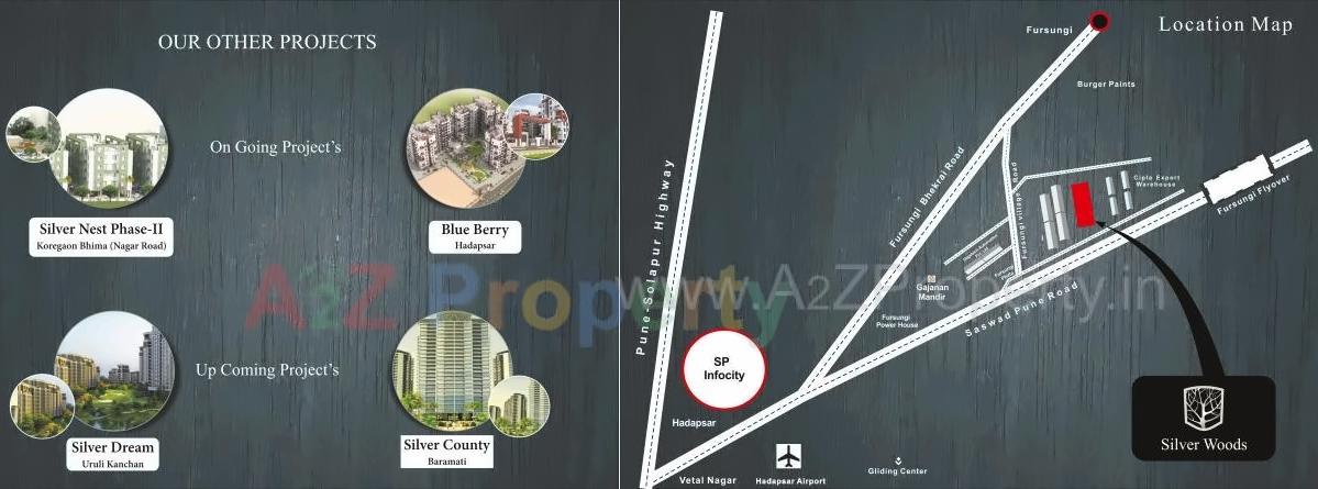  of real estate project Silver Woods located at Fursungi, Pune, Maharashtra