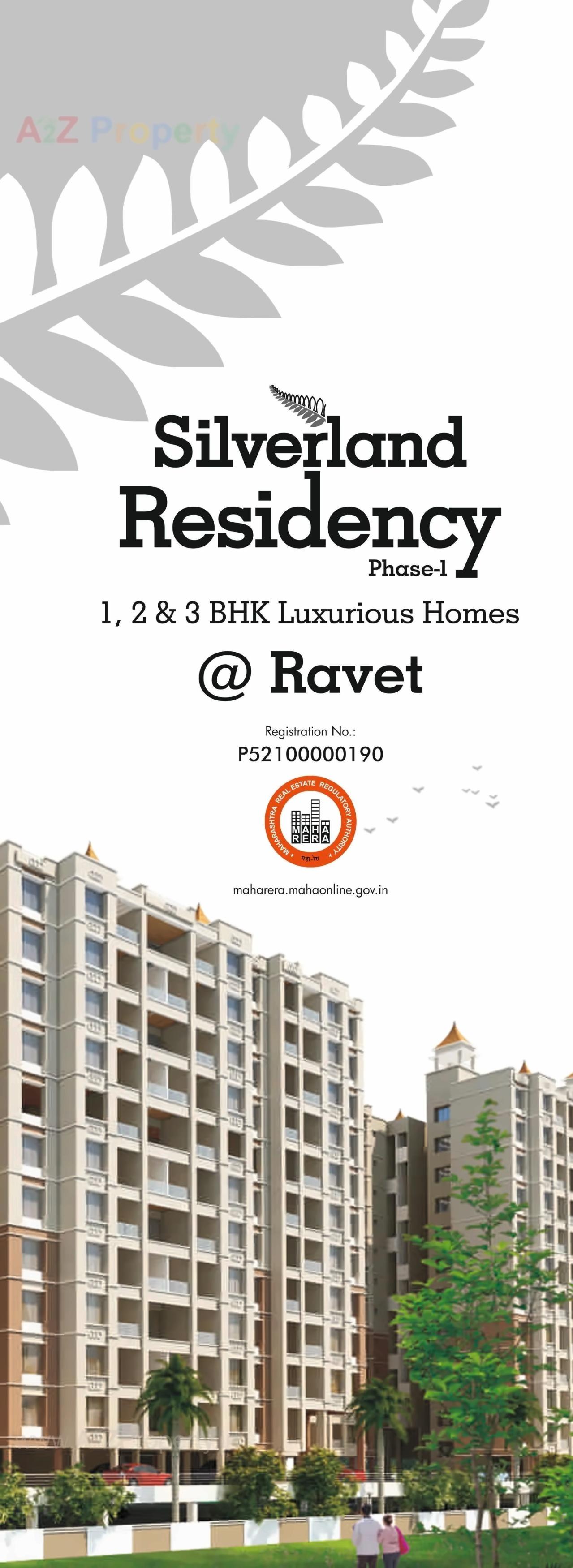 3D Elevation of real estate project Silverland Residency located at Pimpri-chinchawad-m-corp, Pune, Maharashtra