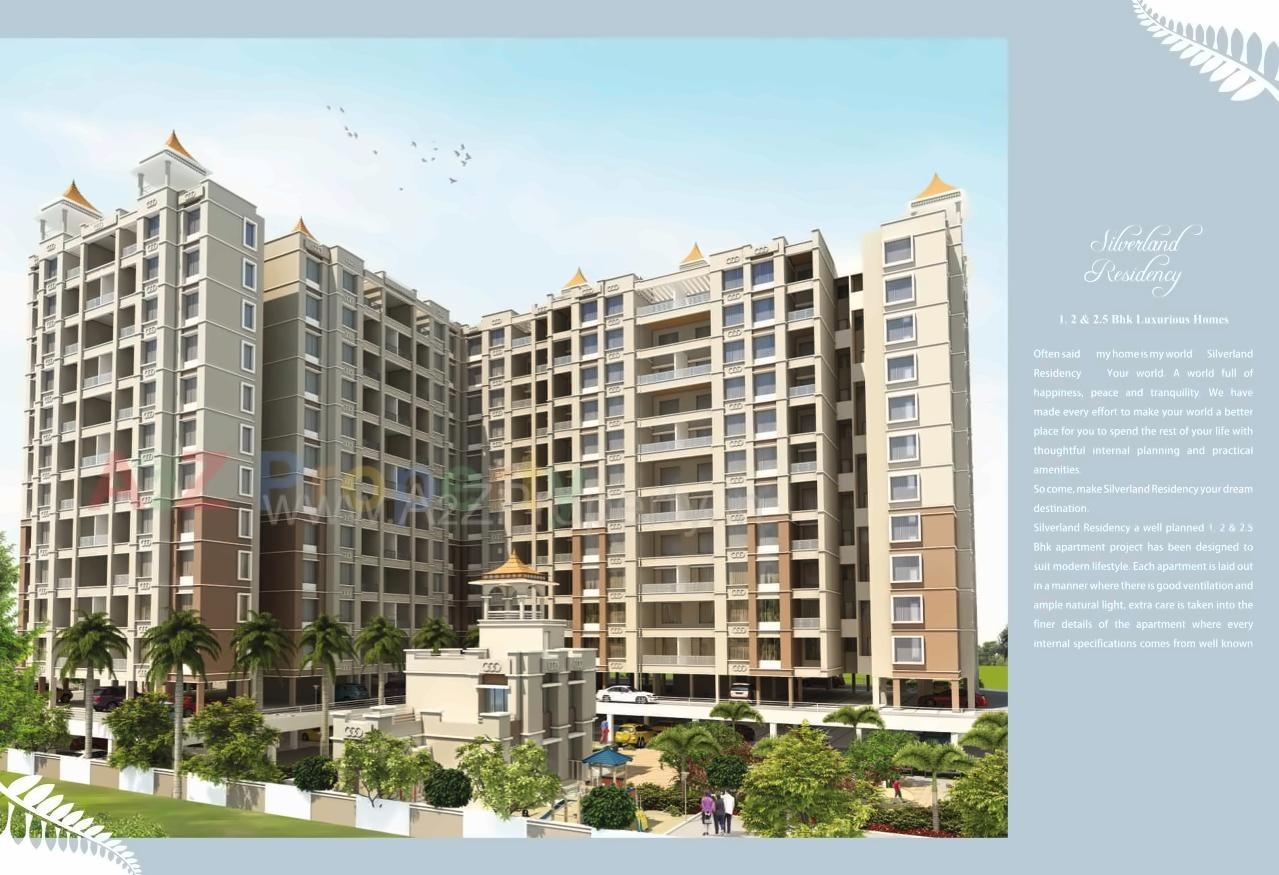 3D Elevation of real estate project Silverland Residency located at Pimpri-chinchawad-m-corp, Pune, Maharashtra