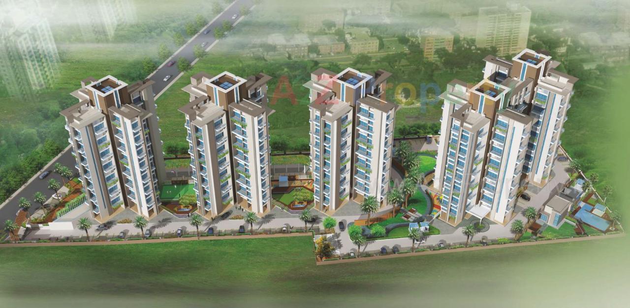 3D Elevation of real estate project Sirocco Grande located at Punawale, Pune, Maharashtra