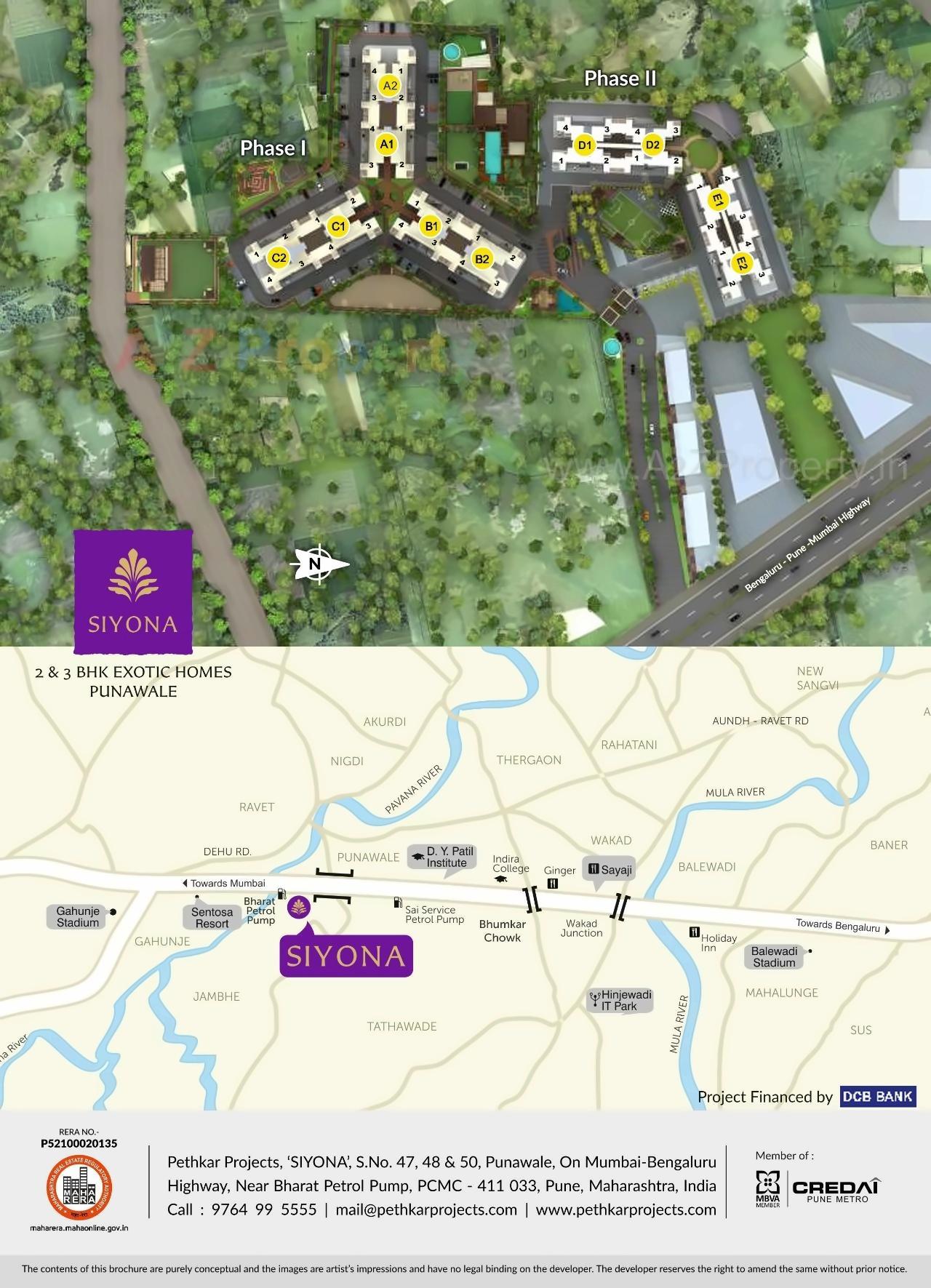  of real estate project Siyona located at Punawale, Pune, Maharashtra