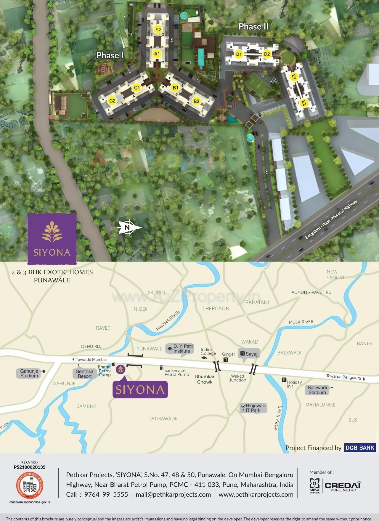  of real estate project Siyona located at Punawale, Pune, Maharashtra