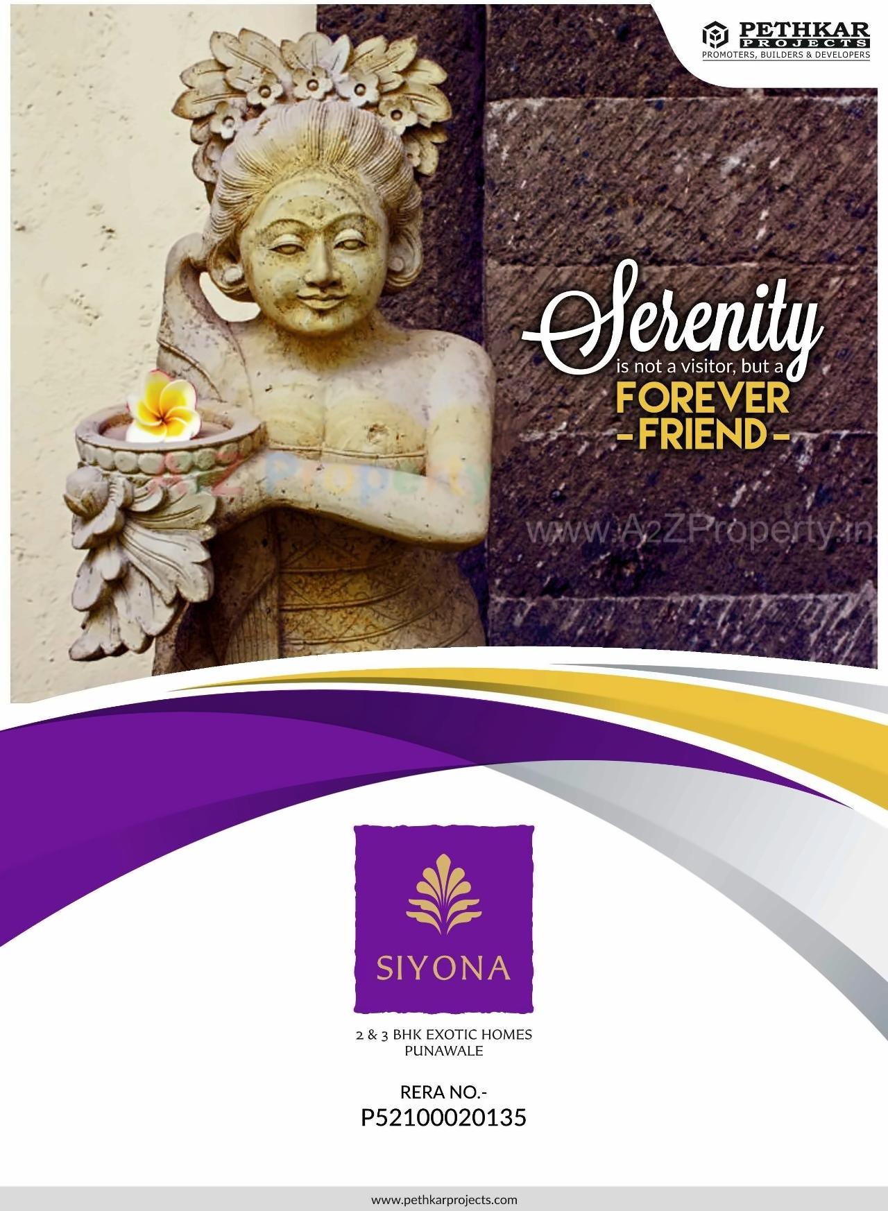  of real estate project Siyona located at Punawale, Pune, Maharashtra