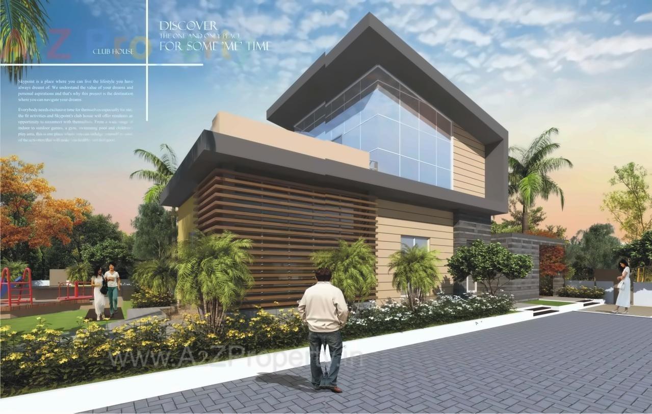 3D Elevation of real estate project Sky Point located at Mundhawa, Pune, Maharashtra