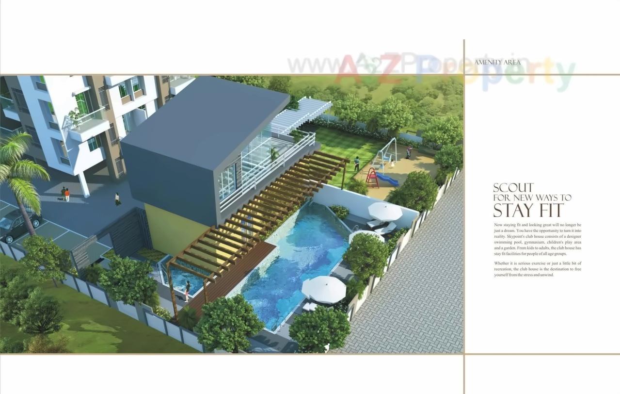 3D Elevation of real estate project Sky Point located at Mundhawa, Pune, Maharashtra