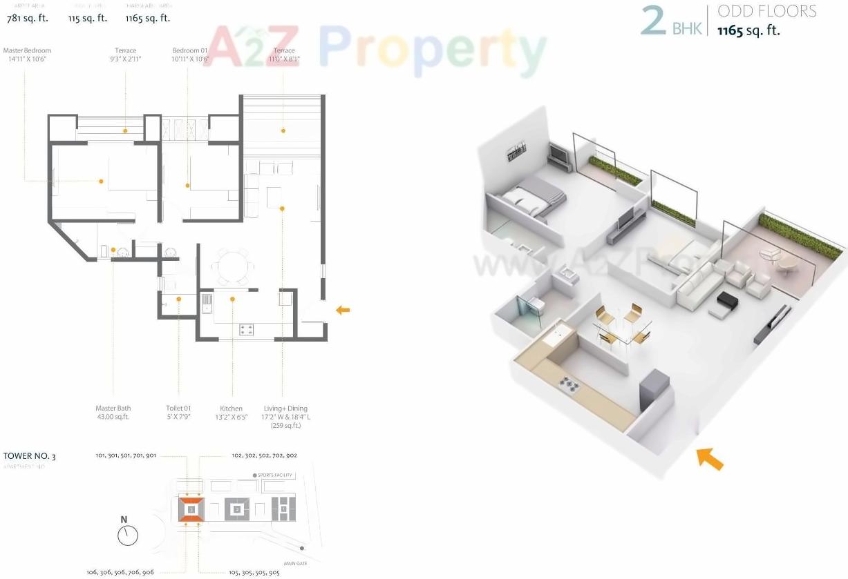Image 18446 9 of real estate project Skyi Bhukum located at Bhukum, Pune, Maharashtra