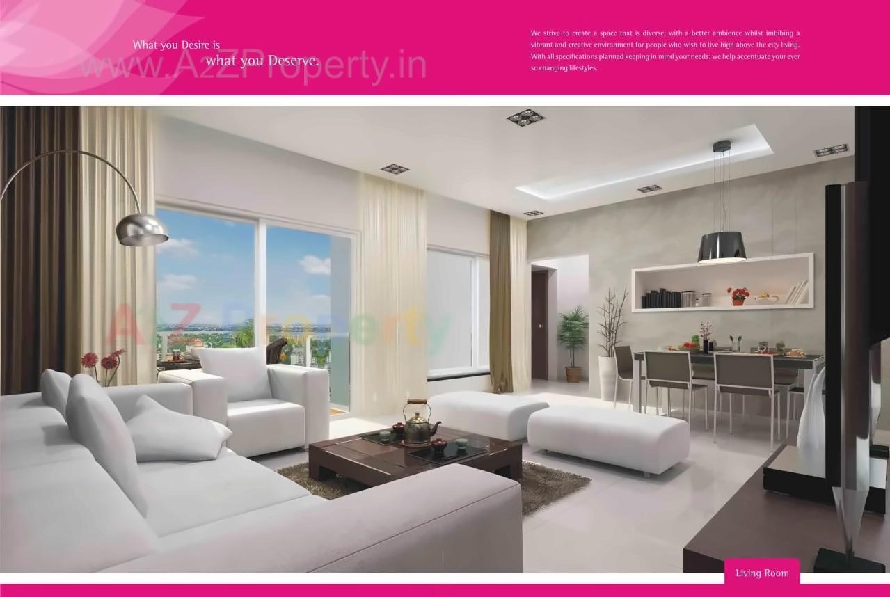 3D Elevation of real estate project Skylights located at Wagholi, Pune, Maharashtra