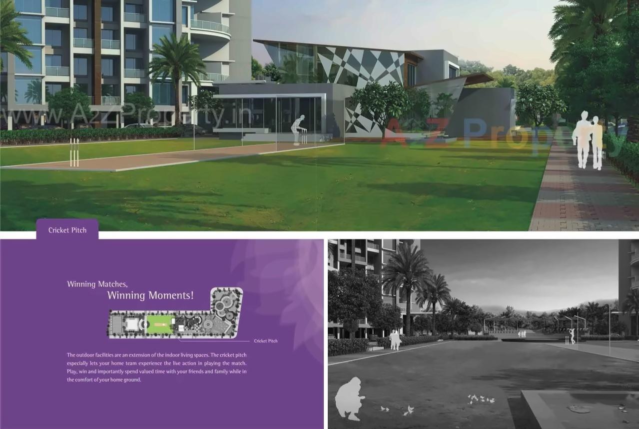 3D Elevation of real estate project Skylights located at Wagholi, Pune, Maharashtra