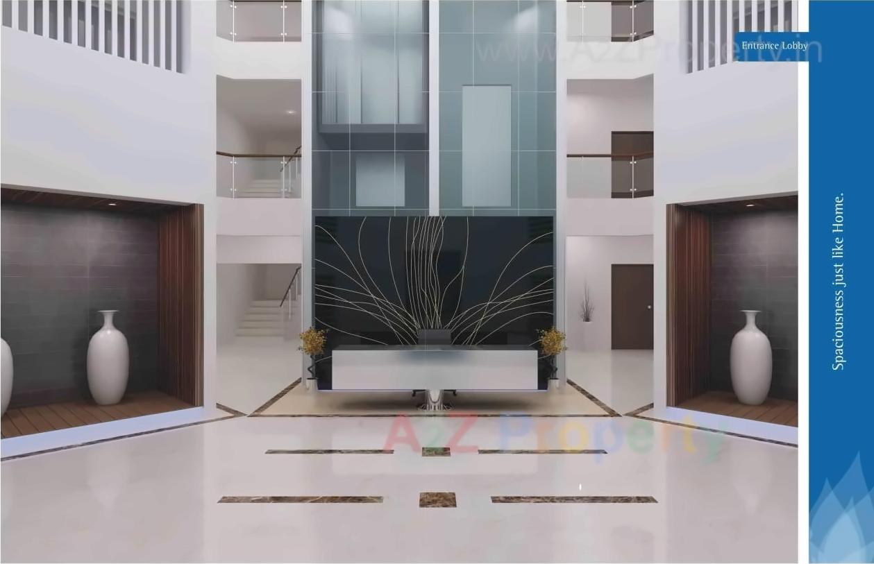 3D Elevation of real estate project Skylights located at Wagholi, Pune, Maharashtra