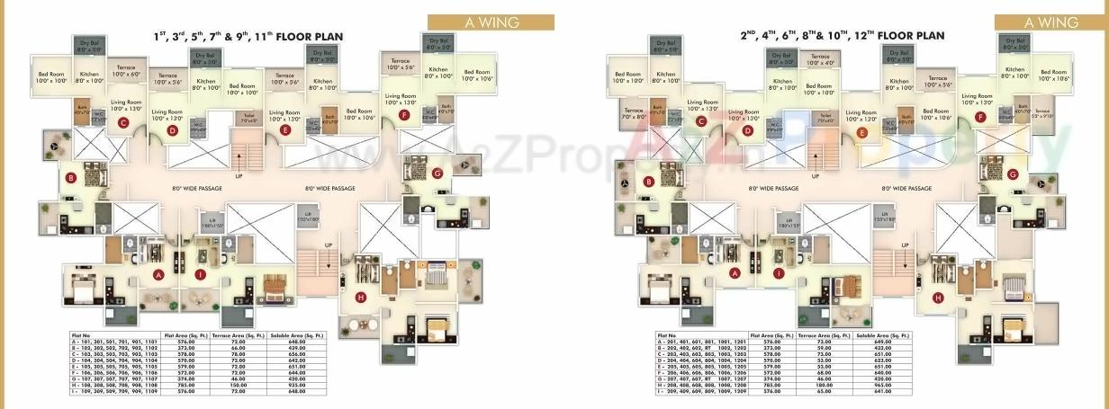 Layout of real estate project Skysparsh Regency located at Pune-cb, Pune, Maharashtra