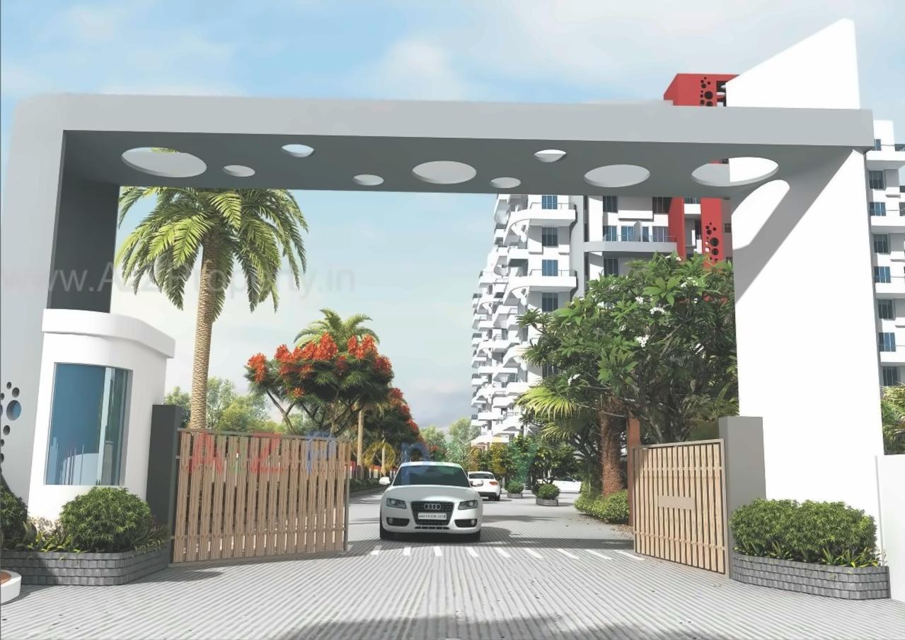 3D Elevation of real estate project Skyways Sereno located at Lohgaon, Pune, Maharashtra
