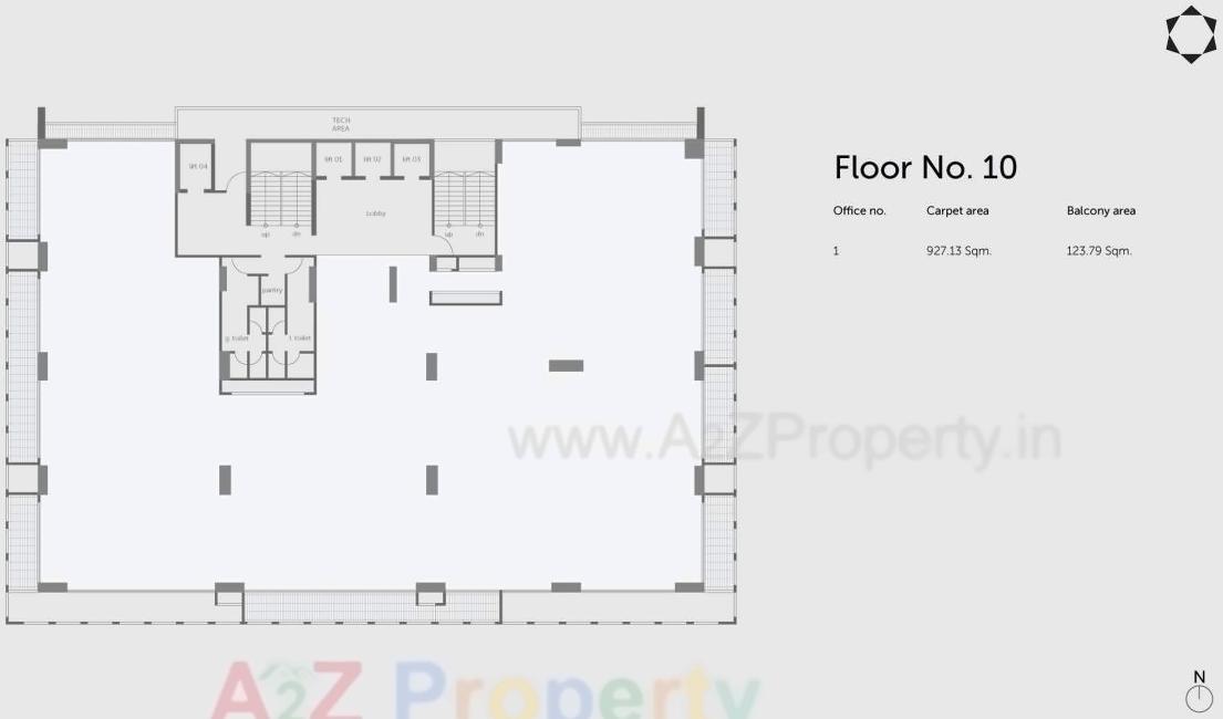 Layout of real estate project Solitaire Business Hub Kalyaninagar located at Haveli, Pune, Maharashtra