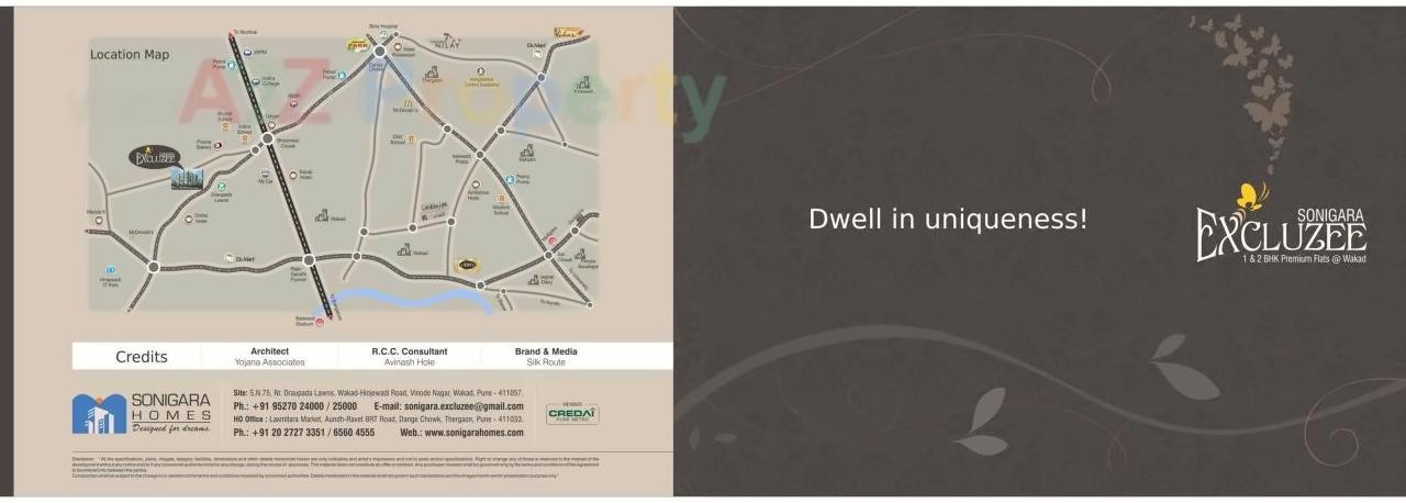  of real estate project Sonigara Excluzee located at Hinjavadi-ct, Pune, Maharashtra