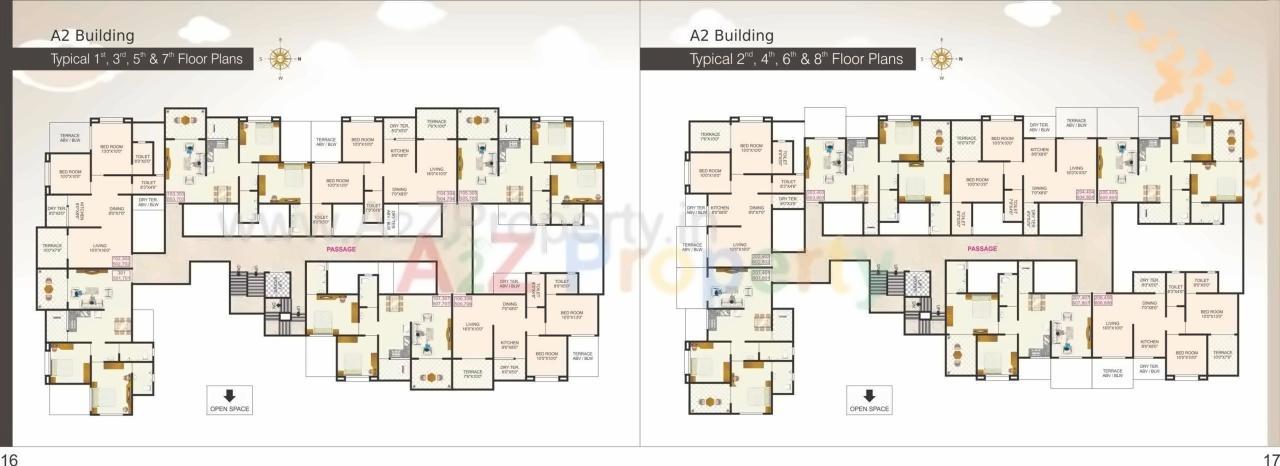 Layout of real estate project Sonigara Excluzee located at Hinjavadi-ct, Pune, Maharashtra