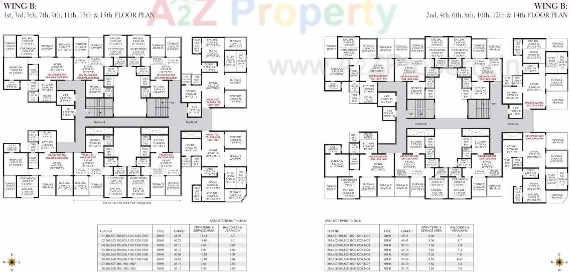 Layout of real estate project Sonigara Presidency located at Pimpri-chinchawad-m-corp, Pune, Maharashtra