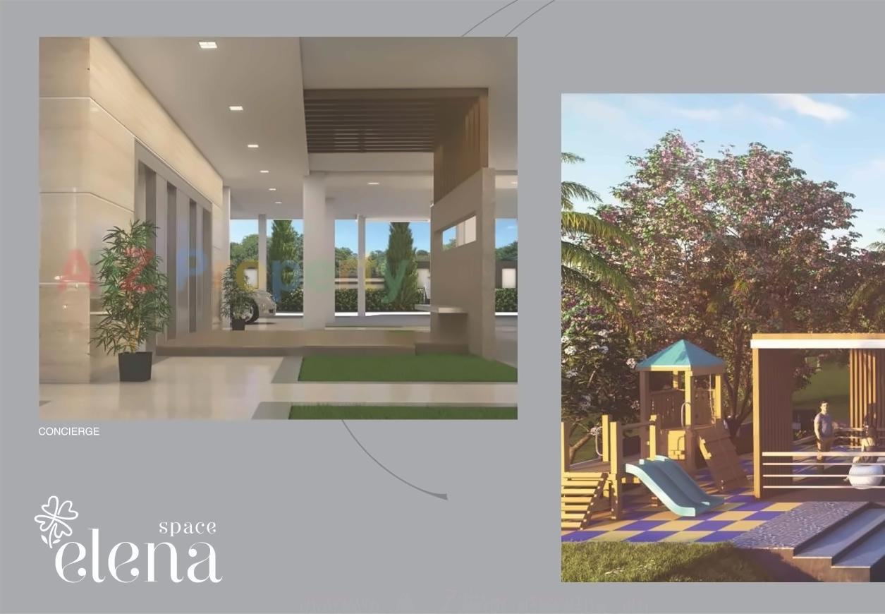 3D Elevation of real estate project Space Elena located at Bavadhan-bk, Pune, Maharashtra