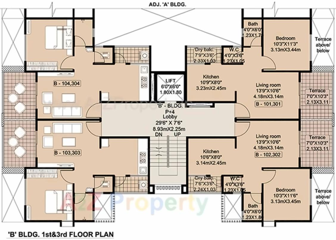 Layout of real estate project Splendid County located at Lohgaon, Pune, Maharashtra