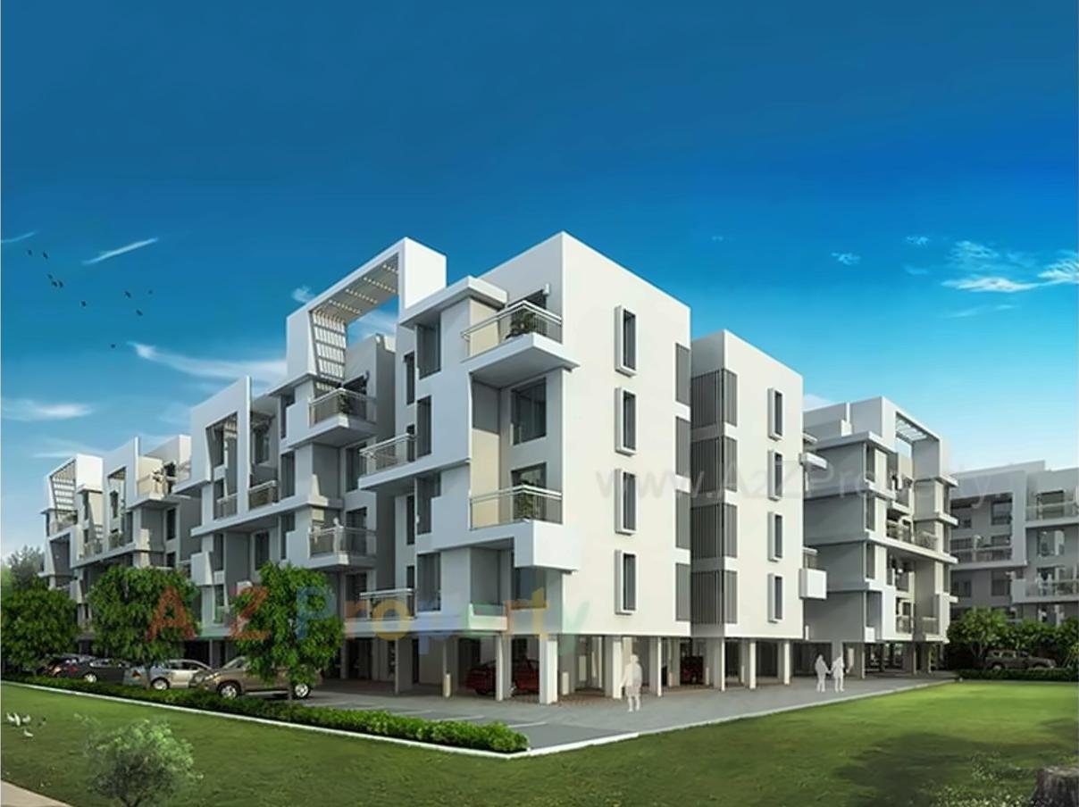 3D Elevation of real estate project Splendid County located at Lohgaon, Pune, Maharashtra