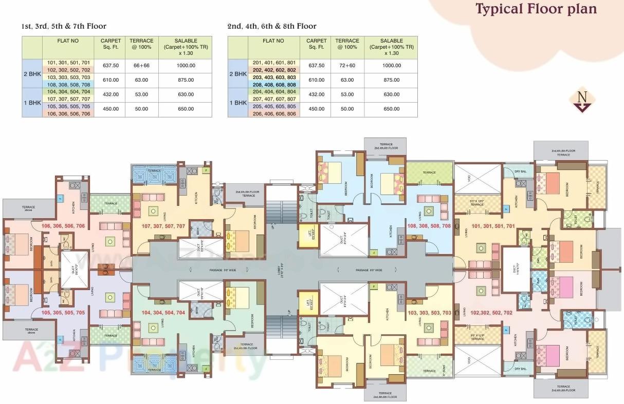 Layout of real estate project Splendor Residency located at Ambegaon-bk, Pune, Maharashtra