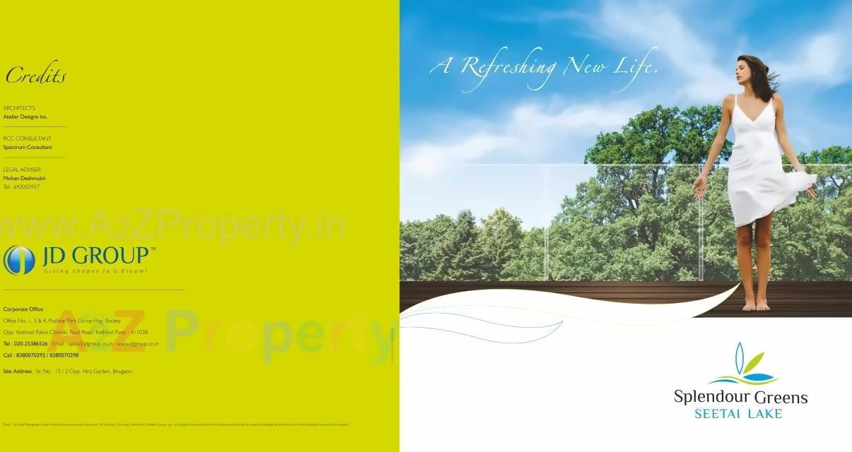  of real estate project Splendour Greens Seetai Lake located at Bhugaon, Pune, Maharashtra