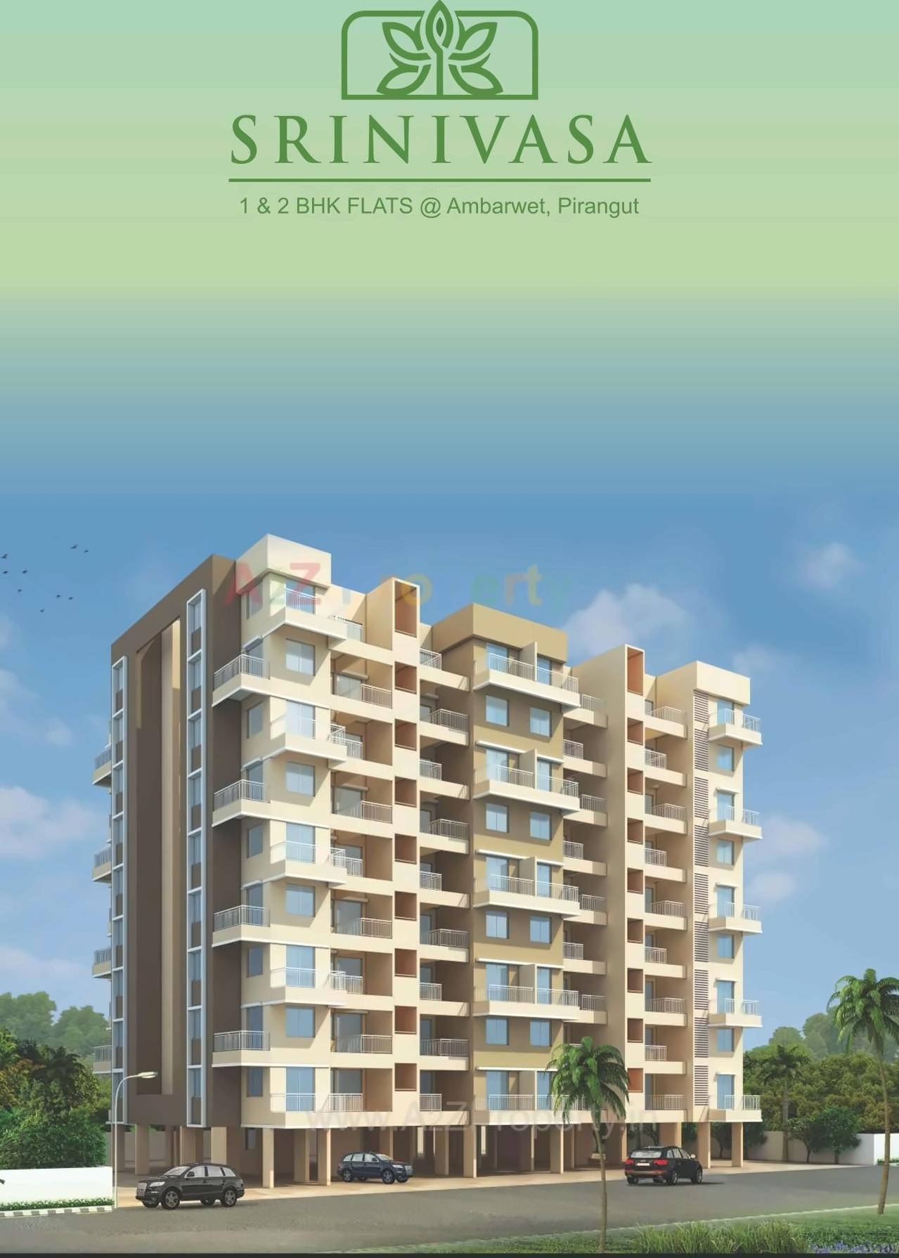 3D Elevation of real estate project Srinivasa located at Ambadvet, Pune, Maharashtra