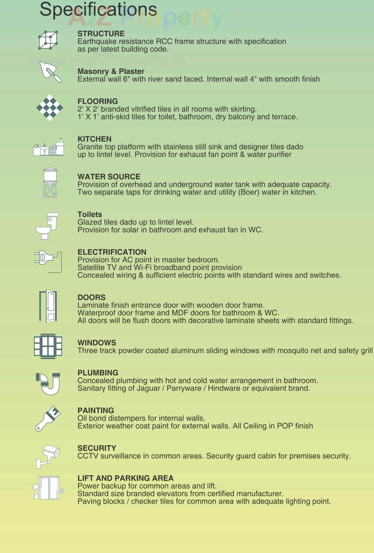  of real estate project Srinivasa located at Ambadvet, Pune, Maharashtra
