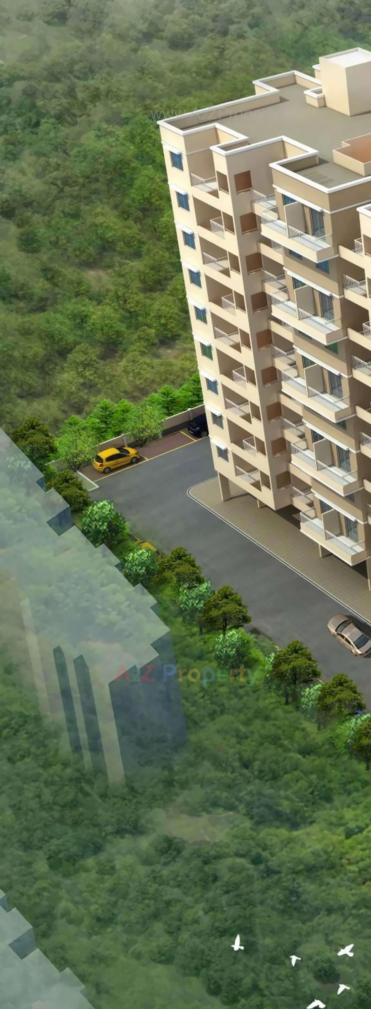 3D Elevation of real estate project Srinivasa located at Ambadvet, Pune, Maharashtra