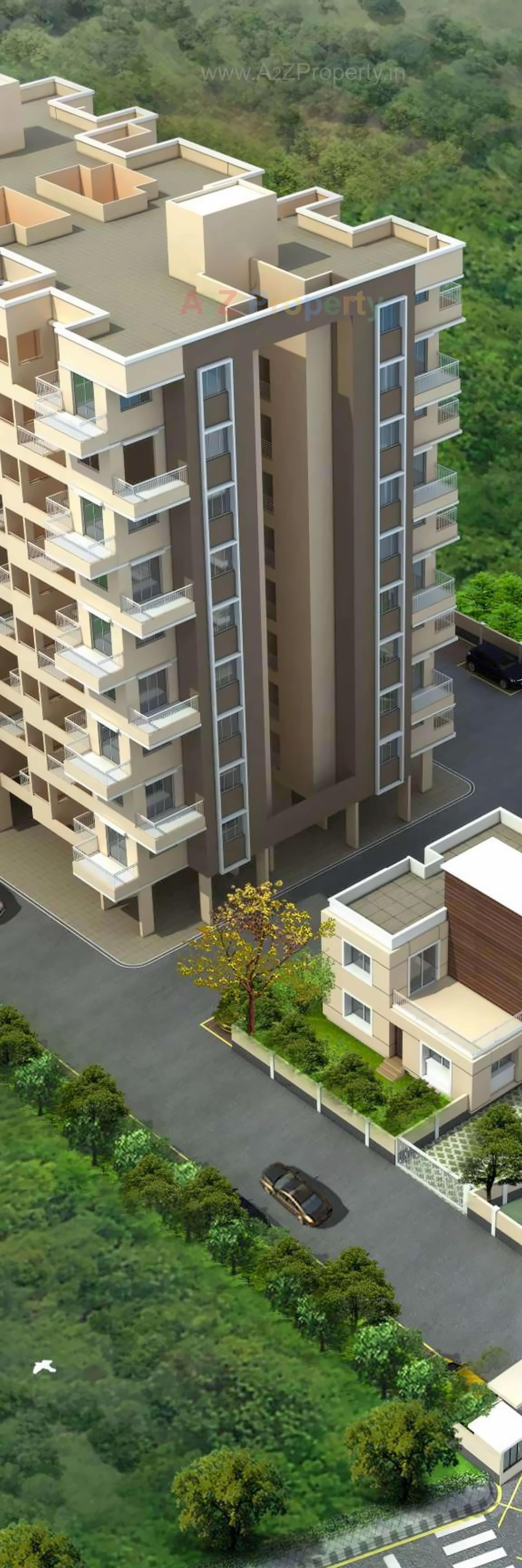 3D Elevation of real estate project Srinivasa located at Ambadvet, Pune, Maharashtra