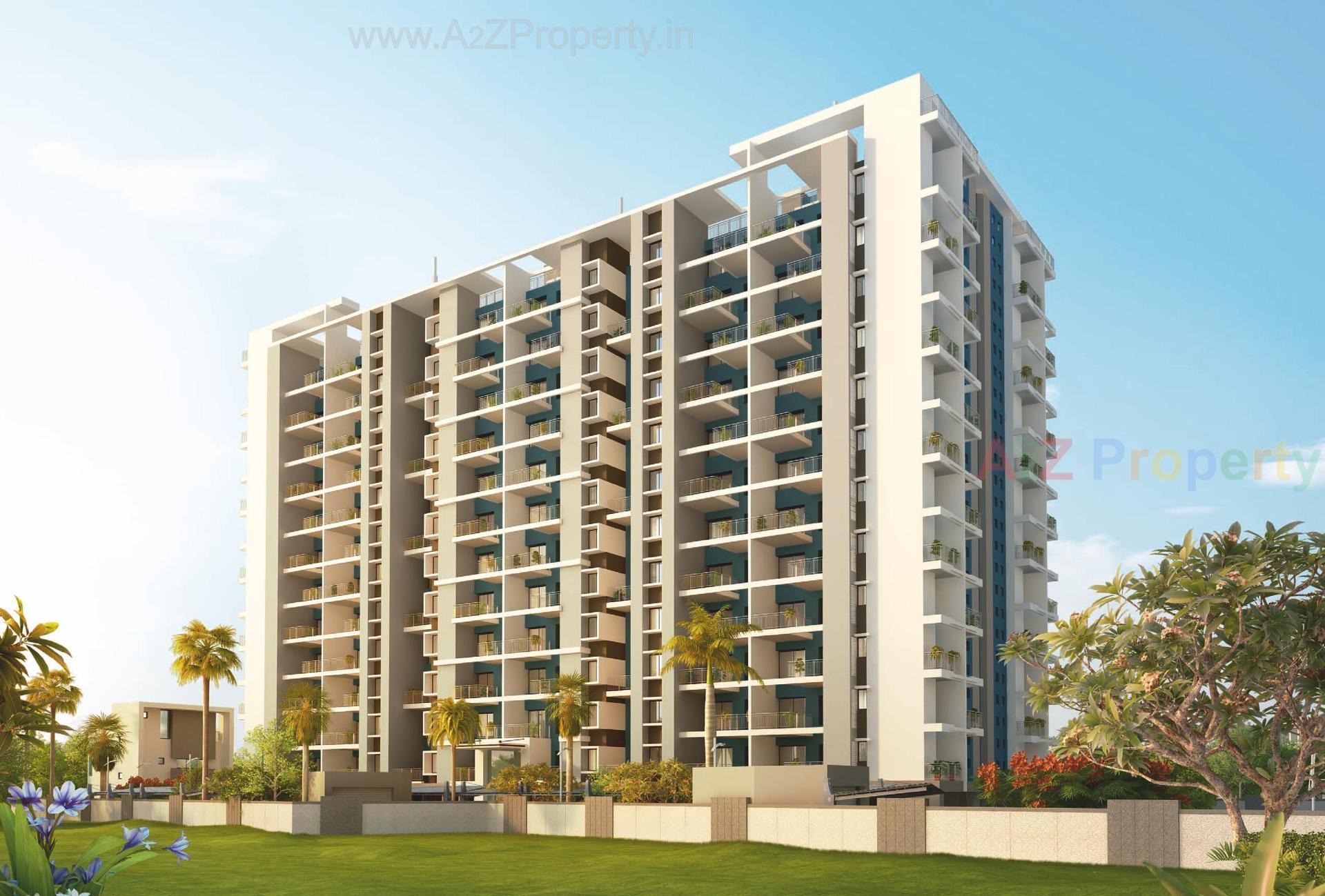 3D Elevation of real estate project Stanza located at Punawale, Pune, Maharashtra