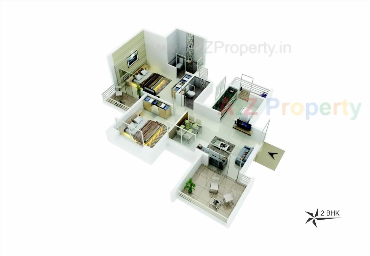 Layout of real estate project Star City located at Pimpri-chinchawad-m-corp, Pune, Maharashtra