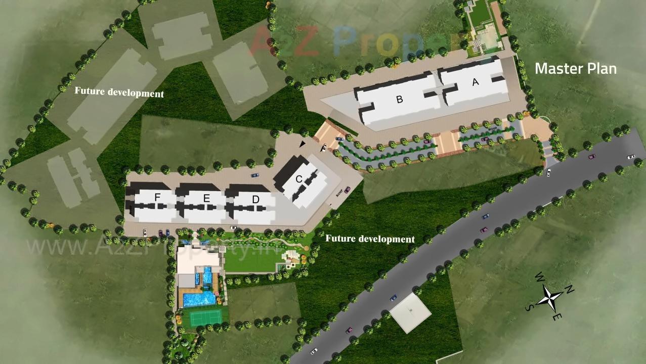 Layout of real estate project Stargaze located at Bavadhan-bk, Pune, Maharashtra