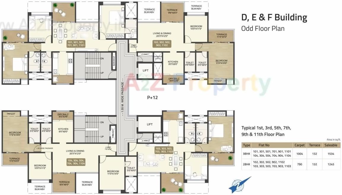 Layout of real estate project Stargaze located at Bavadhan-bk, Pune, Maharashtra