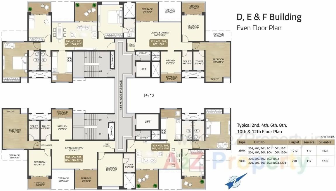 Layout of real estate project Stargaze located at Bavadhan-bk, Pune, Maharashtra