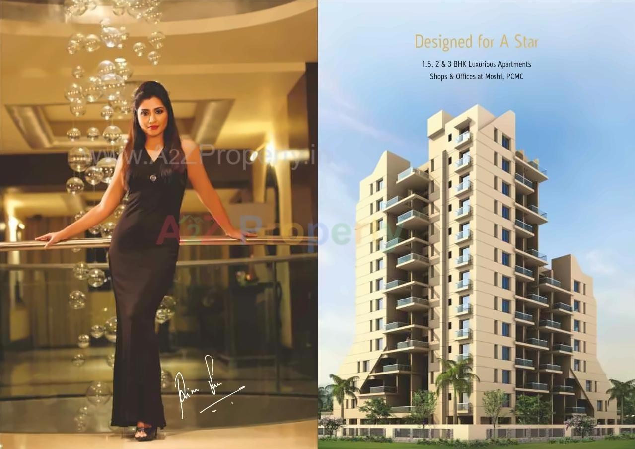 3D Elevation of real estate project Starvie located at Pimpri-chinchawad-m-corp, Pune, Maharashtra