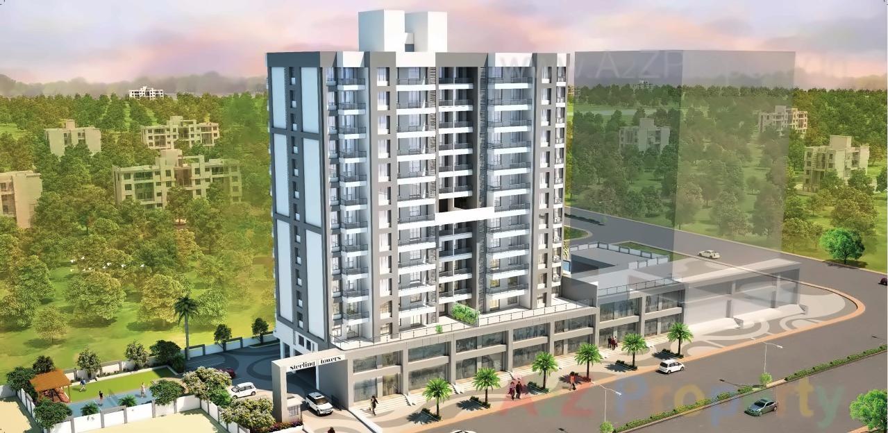 3D Elevation of real estate project Sterling Towers located at Baner, Pune, Maharashtra