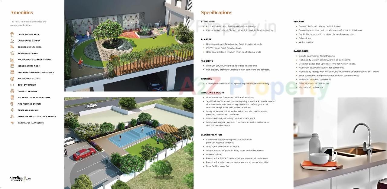  of real estate project Sterling Towers located at Baner, Pune, Maharashtra